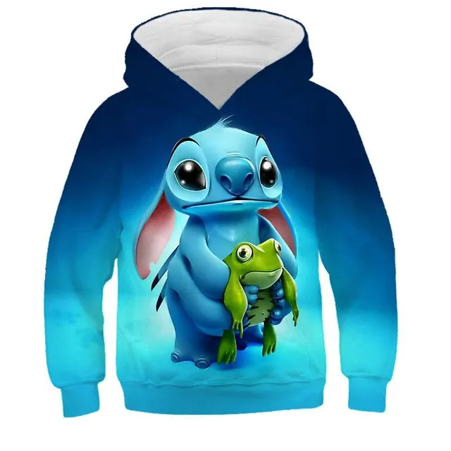 Baby cute hoodie with hood Stitch