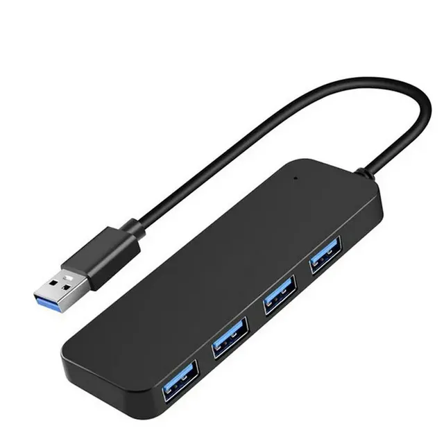 Hub USB 3.0 cu 4 Porturi, Adaptor Multi Splitter OTG Expander pentru Computere