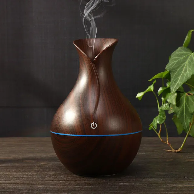 Creative LED aroma diffuser in multiple variants