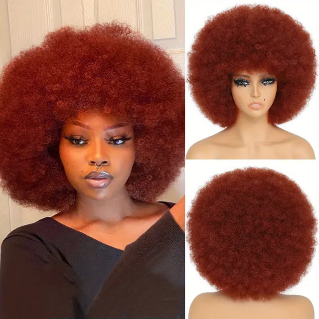 Afro wigs of the 1970s and 1980s