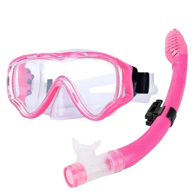 Detské potápačské okuliare a šnorchel - viac farieb