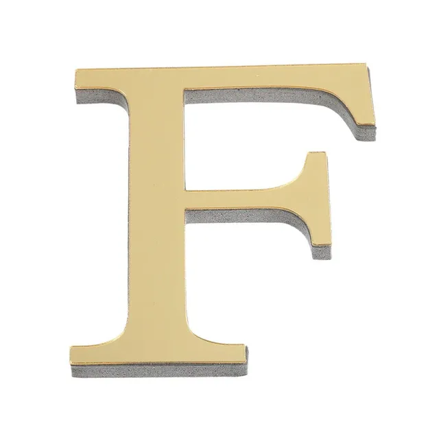 Decorative acrylic letter