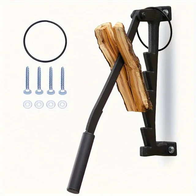 Wall chipper made of high carbon steel - portable, hand-held wood cutter for garden, interior and exterior