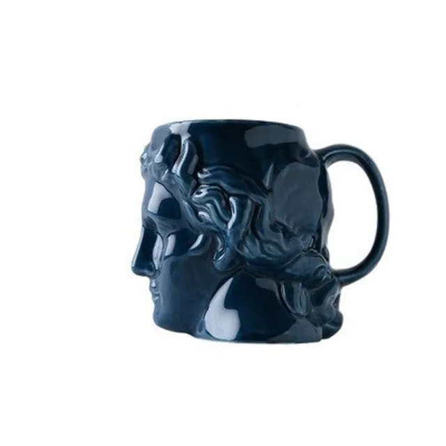 Ceramic mug statue