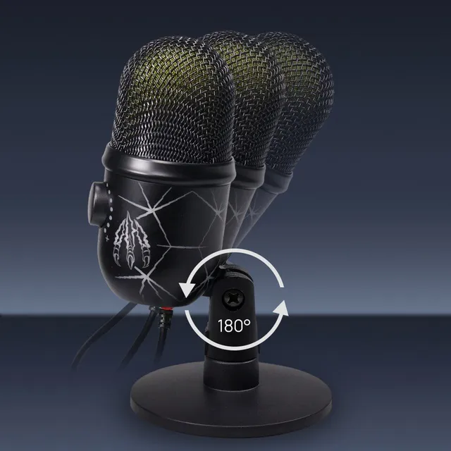 Herný mikrofón Tate Design na streamovanie