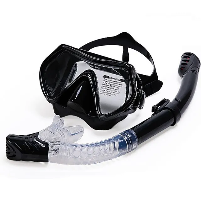 Professional diving set - diving mask + snorkel
