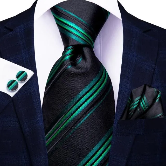 Luxus férfi selyem nyakkendő sn-3365