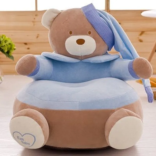 Dětské relaxační křeslo ve tvaru medvěda