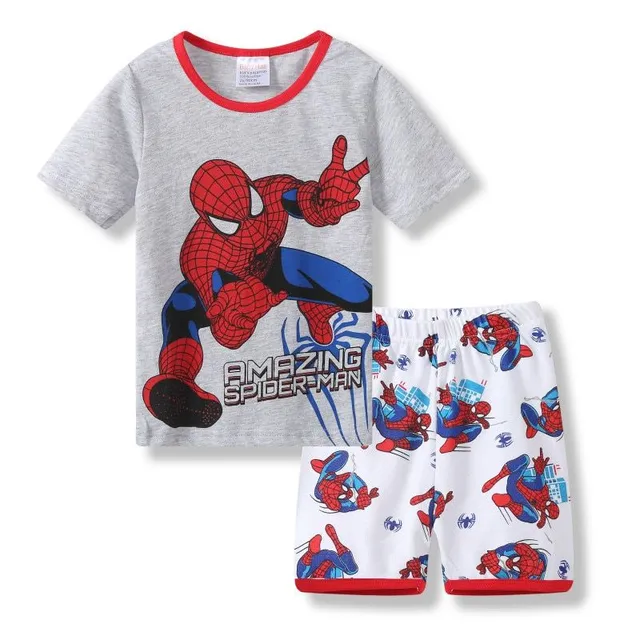 Boys summer pyjamas Spiderman