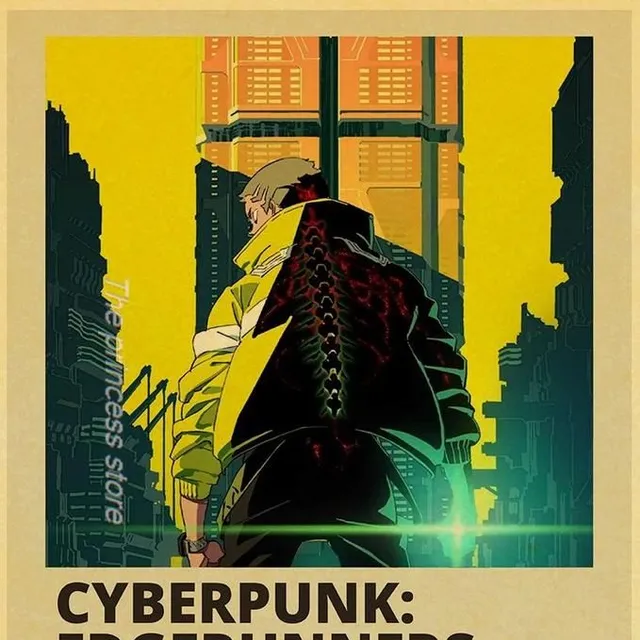 Cyberpunk 2077 Papierové plagáty