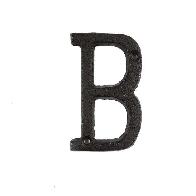 Ozdobné železné písmeno C527
