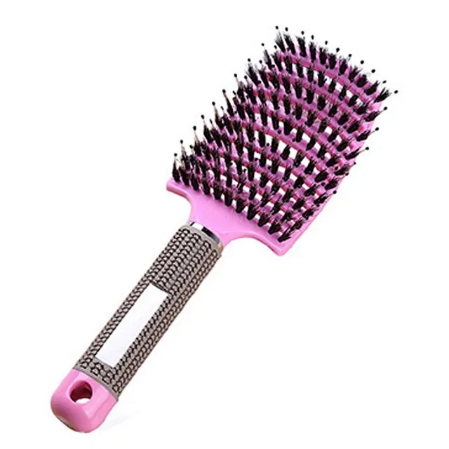 Hairdressing massage brush - antistatic bristles