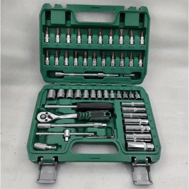 53pcs/set Tools for Car Repairs, Fast Račnový Key To Repair Machines And Tools for Car Repairs