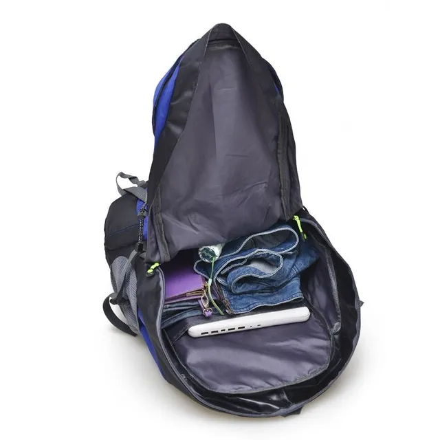 Large waterproof backpack for hiking