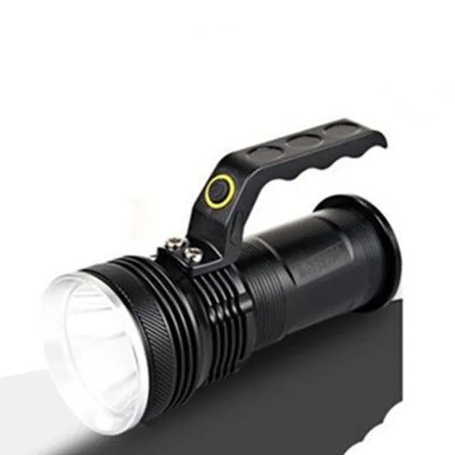 LURECOM Large Rechargeable LED Handheld Flashlight 800 lumens