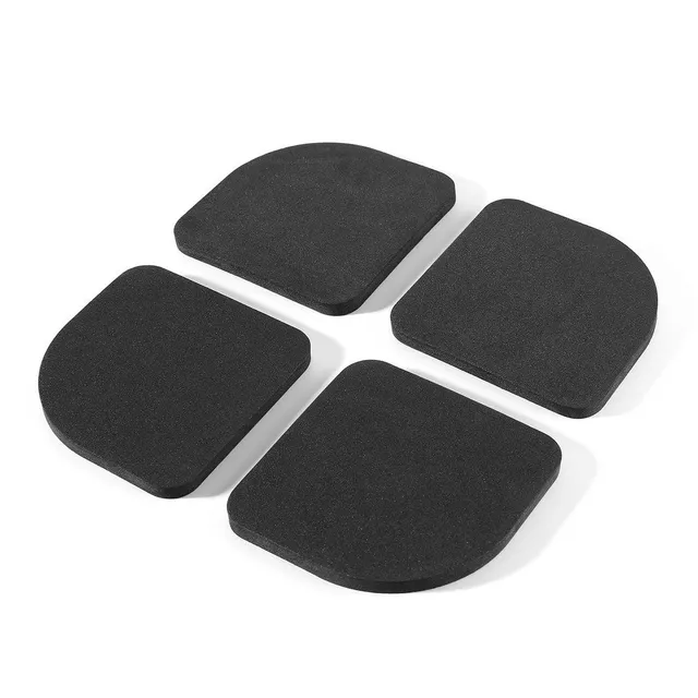 Tapis antivibrations pratiques pour machine à laver - 4 pièces