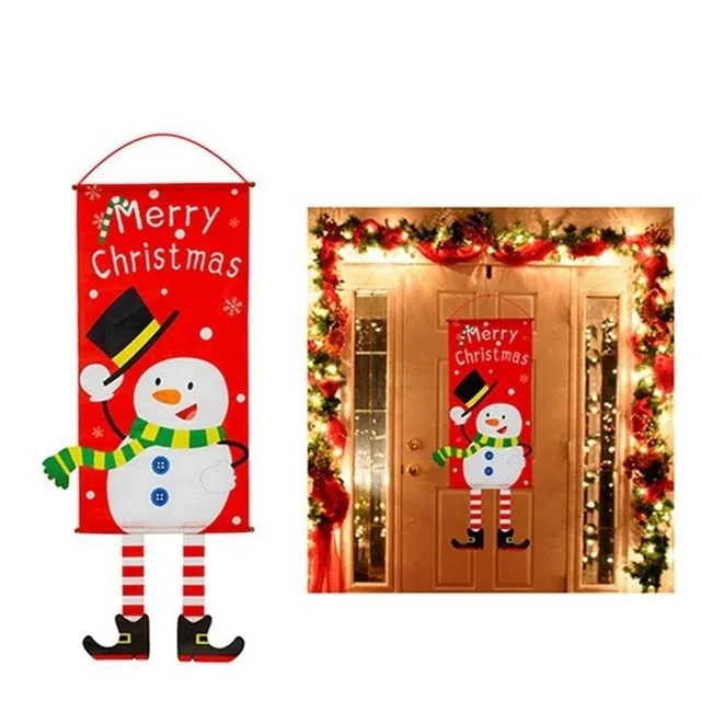 Christmas decorations for doors