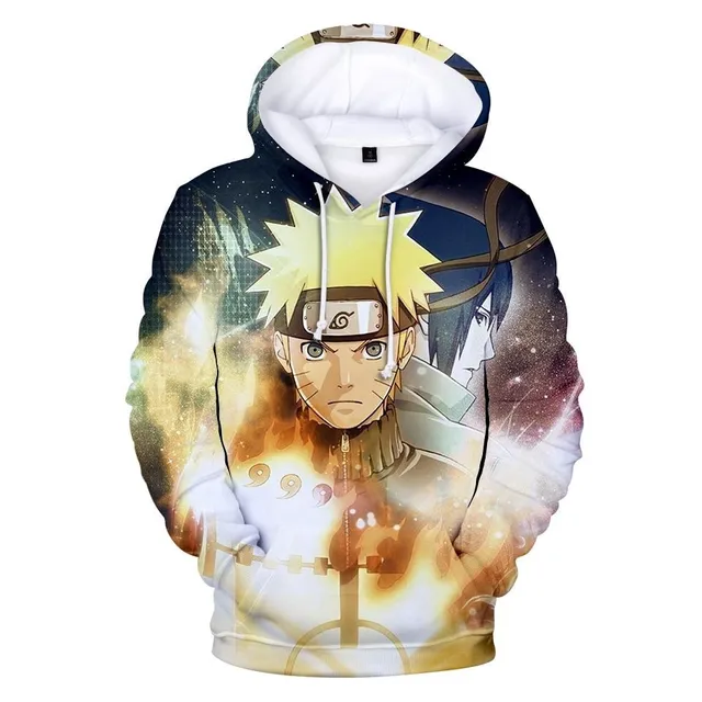 Bluza 3D dla mężczyzn i kobiet z motywem Naruto