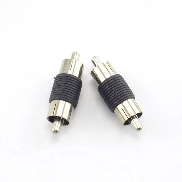 Adapter RCA M/M 2 pcs