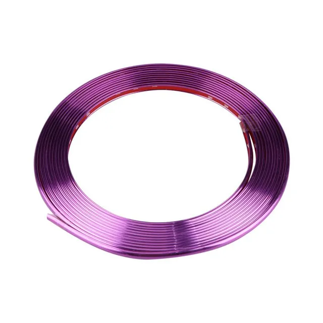 Self-adhesive car chrome strip 8 m