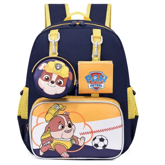 Children's school backpack with side pockets and motifs popular Paw Patrol