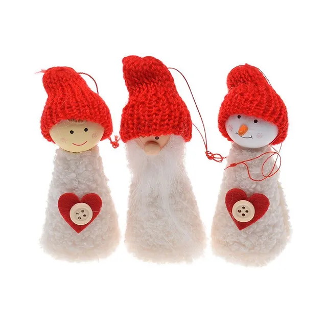 Christmas ornaments 3 pcs