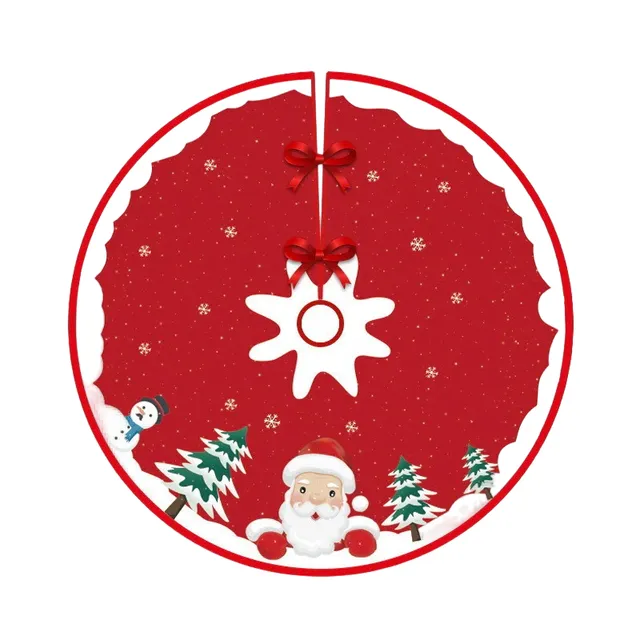 Tapis de sapin de Noël 90 cm