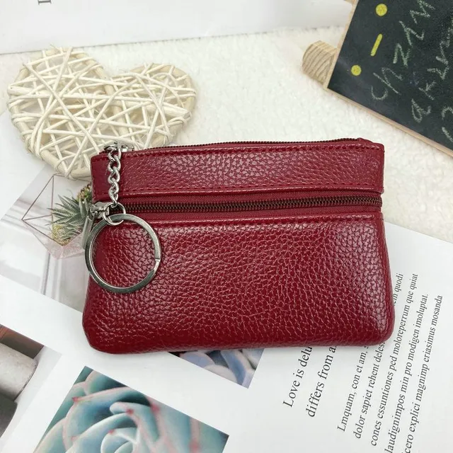 Pochette colorată din piele ecologică pentru chei Chester