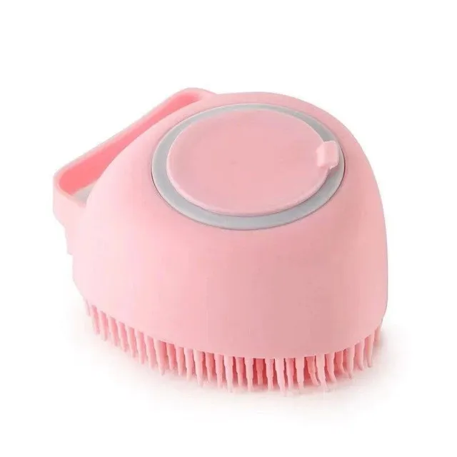 Brosse avec distributeur de savon en forme de cœur