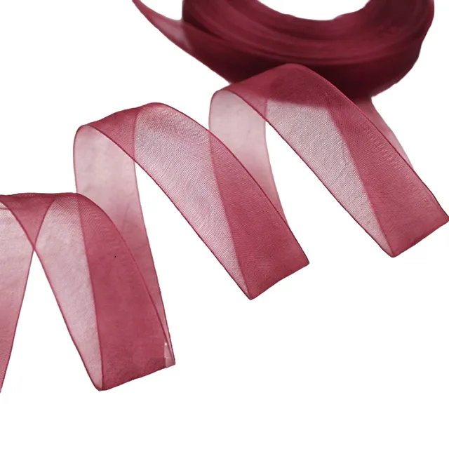 Chiffon ribbon 0 mm/ Red Delaney 4