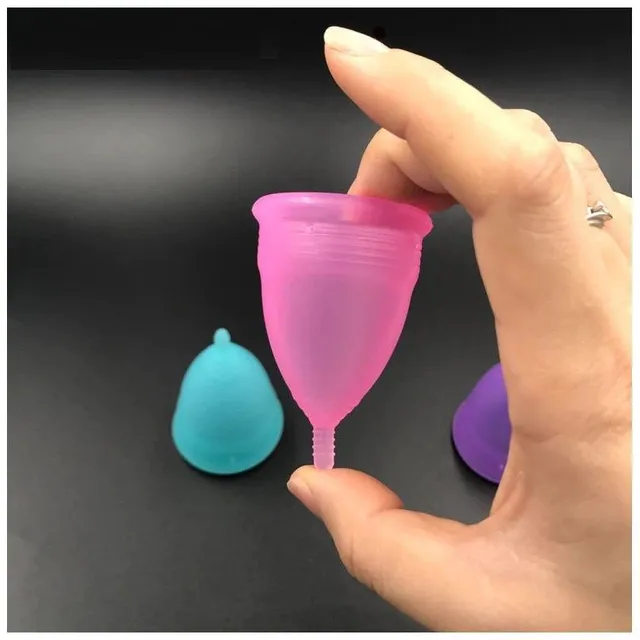 Menstrual cup - 4 colours - 2 sizes