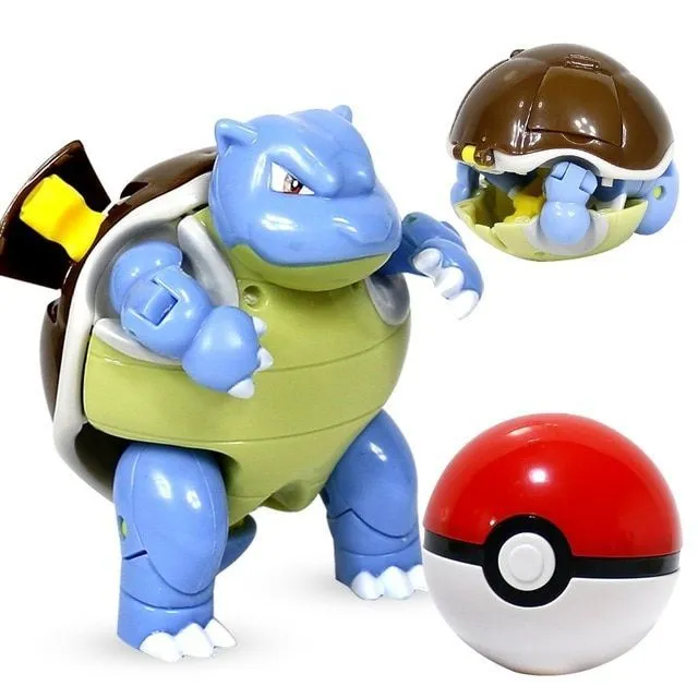 Figurine adorabile Pokémon + pokeball