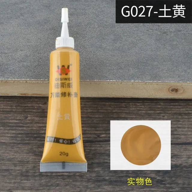 Paste for renovating wooden furniture Paste for wooden floors Quick scratch remover Repair paint 17 colours Furniture wax 20g