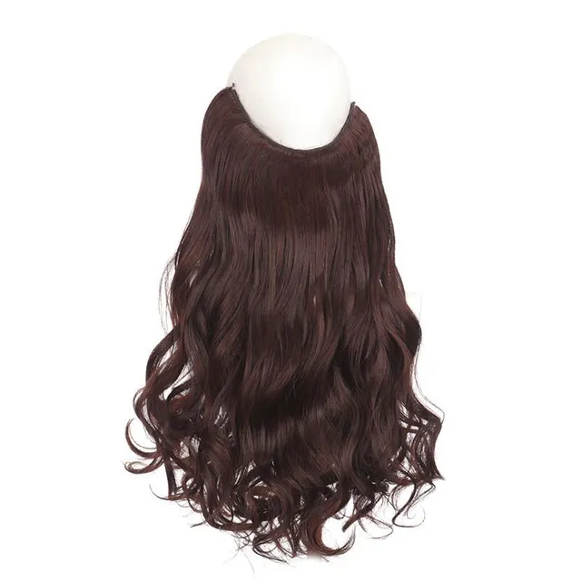 Synthetic hair extensions