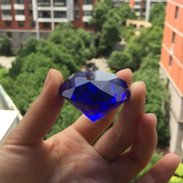 Dekoracyjny diament szklany C478