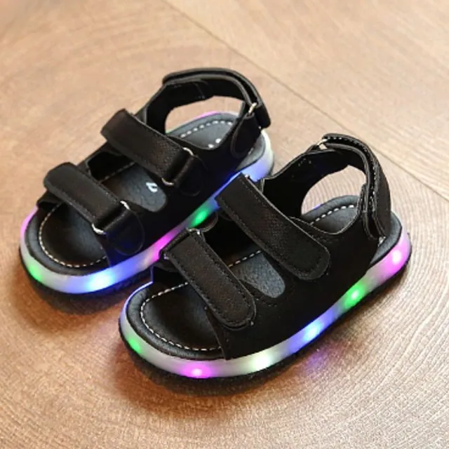 Children's luminous sandals