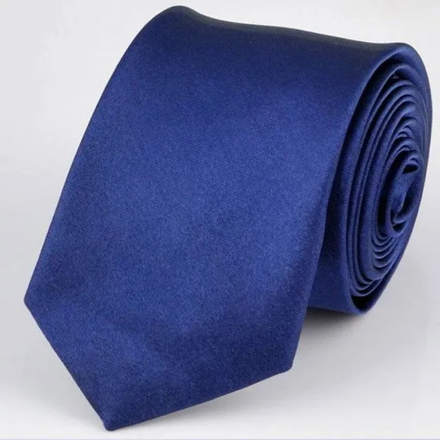 Men's tie 145 cm barva-modra