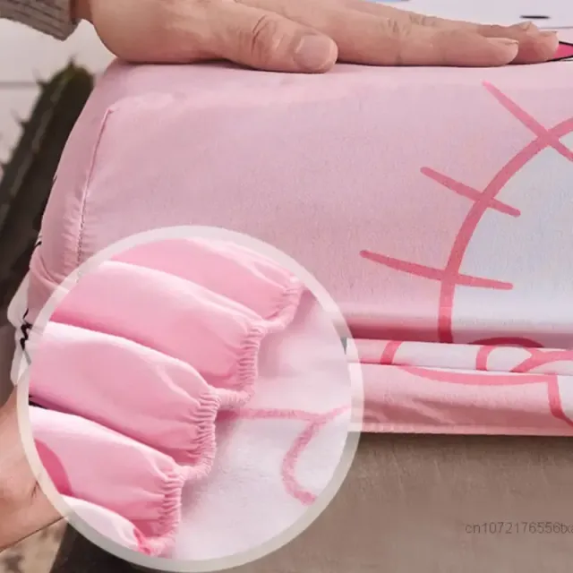 Ochranný plášť na matraci Sanrio Hello Kitty s Proslip Fixation