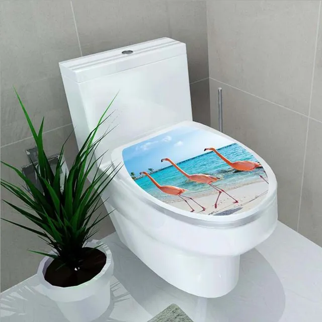 3D Sticker for toilet