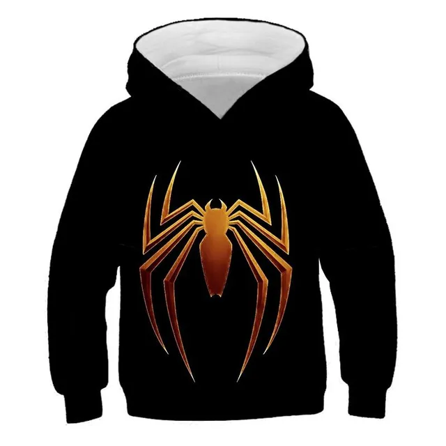 Stylowa bluza dziecięca z nadrukiem 3D Spiderman