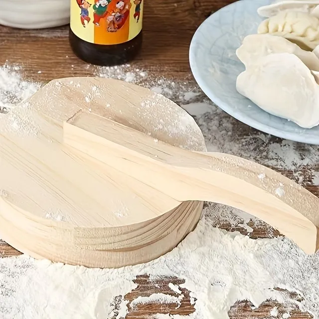 1pc Tool for fast pressing dough on dumplings, noodles, baozi, rice dumplings, rice cakes and solid wood pancakes