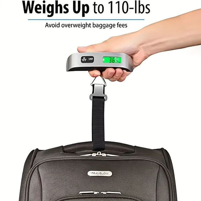 Digital travel weight for luggage (1 pcs) - compact and light