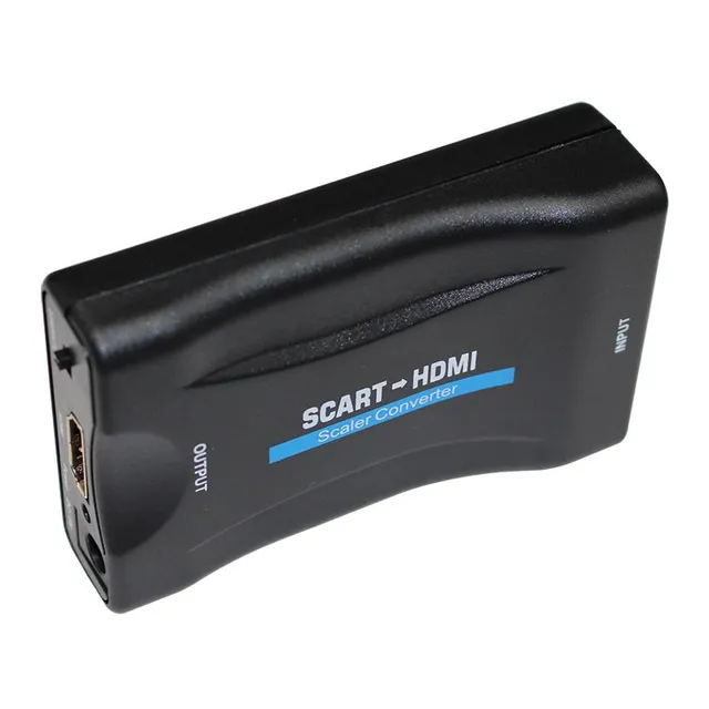 Scart converter adapter to HDMI for audio and video