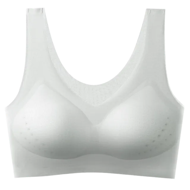 Ultrathin seamless bra made of ice silk