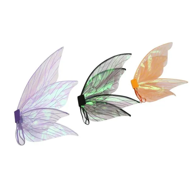 Children's stylish butterfly wings with elastic band - various colours