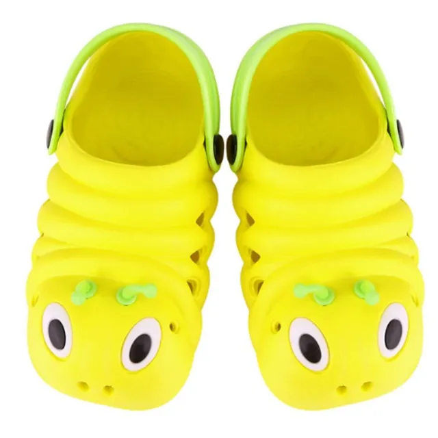 Baby slippers caterpillar