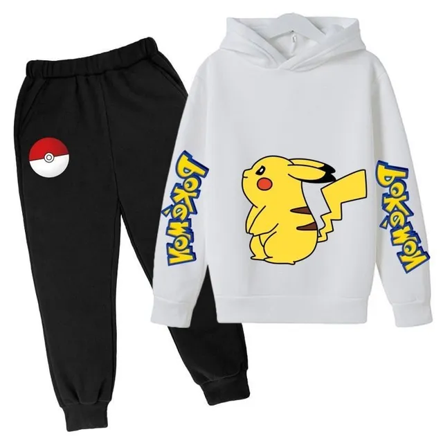 Children's luxury stylish tracksuit with Pokémon motif