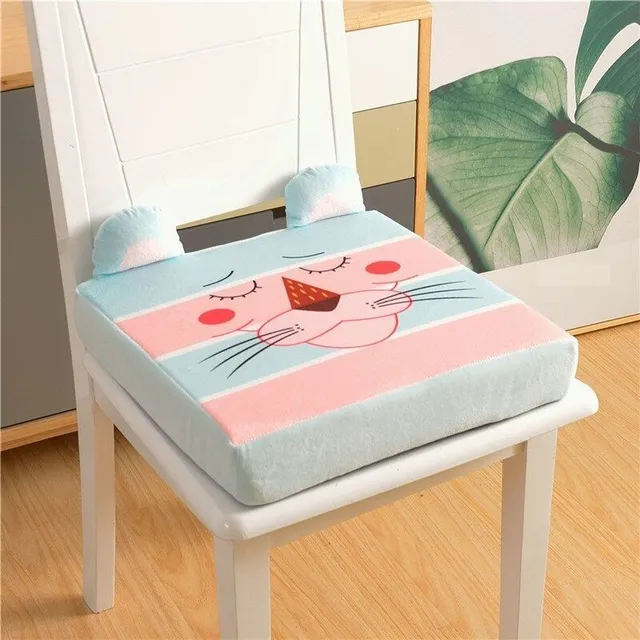 Children's chair seat cushion animal