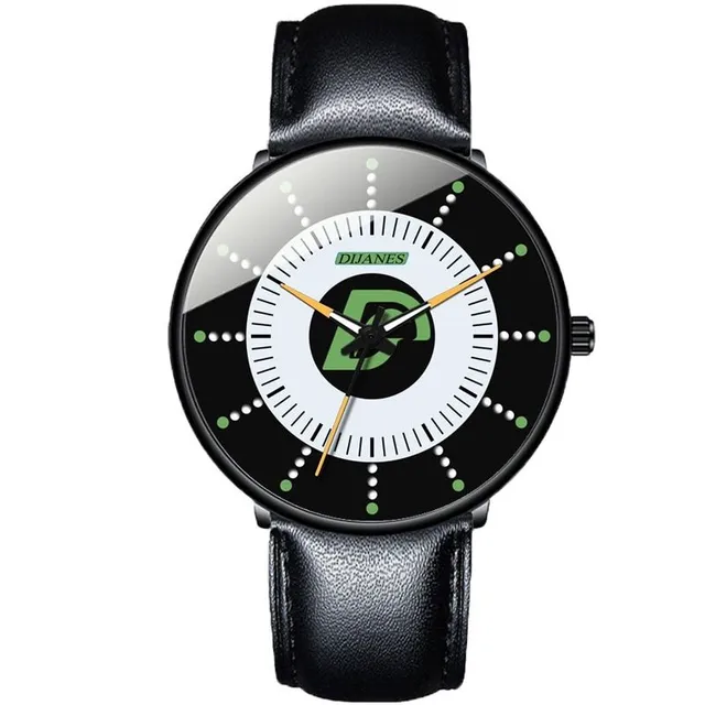 Zegarek mody męskiej z fosforetyzującymi rękami Jace