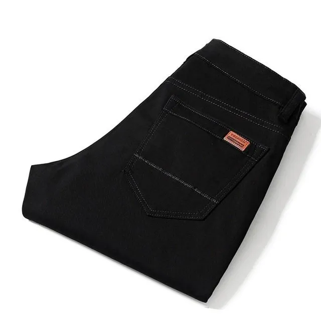 Pantalons de soirée modernes pour homme en matériau extensible pour un port confortable Joel